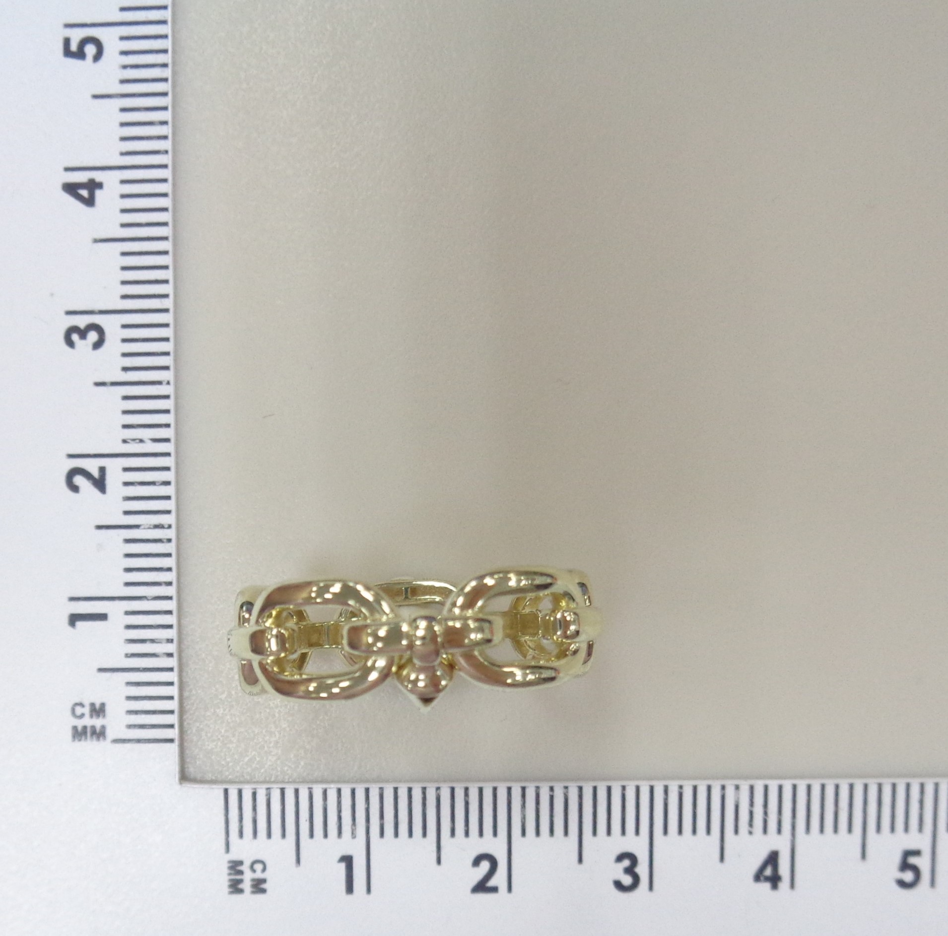 Кольцо из желтого золота